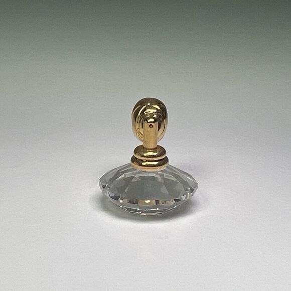 Swarovski Crystal Memories Gold Miniature Atomizer Perfume Austria w/Box 173388 - Picture 3 of 7